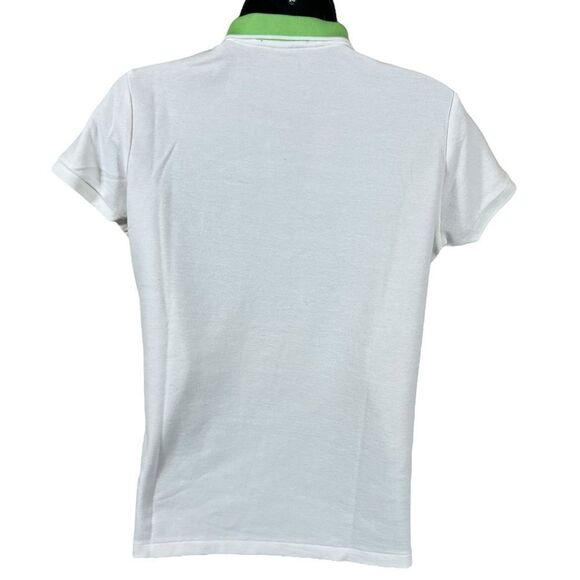 Ralph Lauren Golf Polo White & Lime Green - Picture 9 of 9